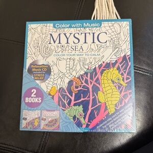 Color with Music 🎶 Coloring Books with Music CD - Blue and Pink